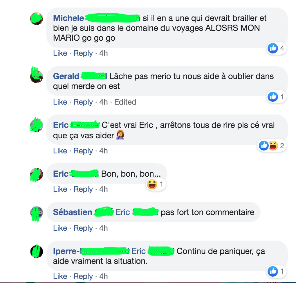 Télécharger gratuitement Images Mario Tessier Repond A Un De Ses Abonnes Qui Chiale Contre Lui Car actualisé salutations