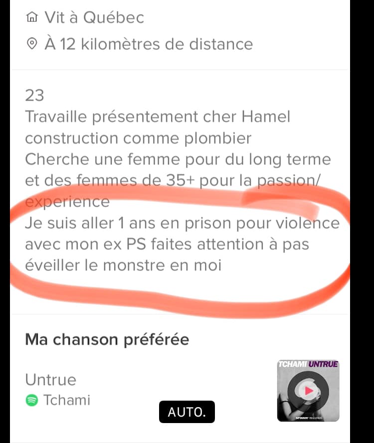 Tinder description The Tinder