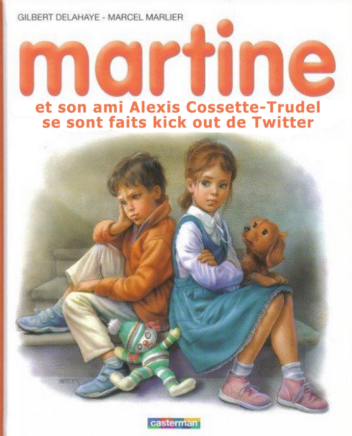Greg Stewart Et Martine Que Sont Ils Devenus La série de livres Martine où on découvre qu'elle est complotiste