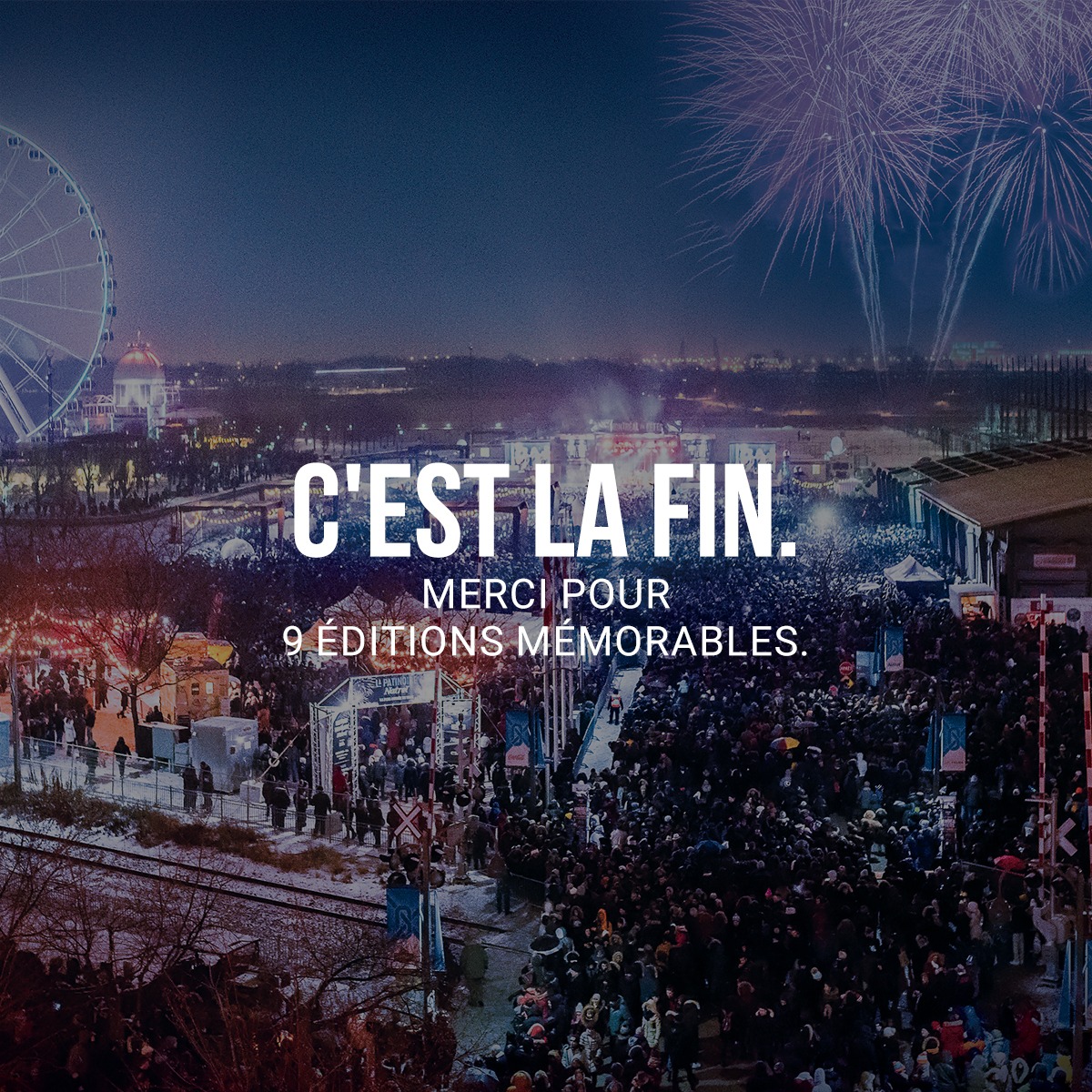 C'est officiellement la fin pour ce festival à Montréal Petit Petit Gamin