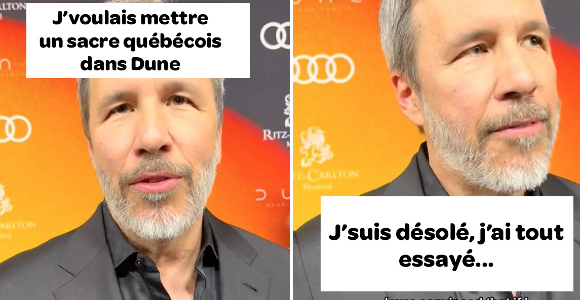 Denis Villeneuve en entrevue au Québec et le mot tabarnak qu'il voulait mettre dans son film Dune 2