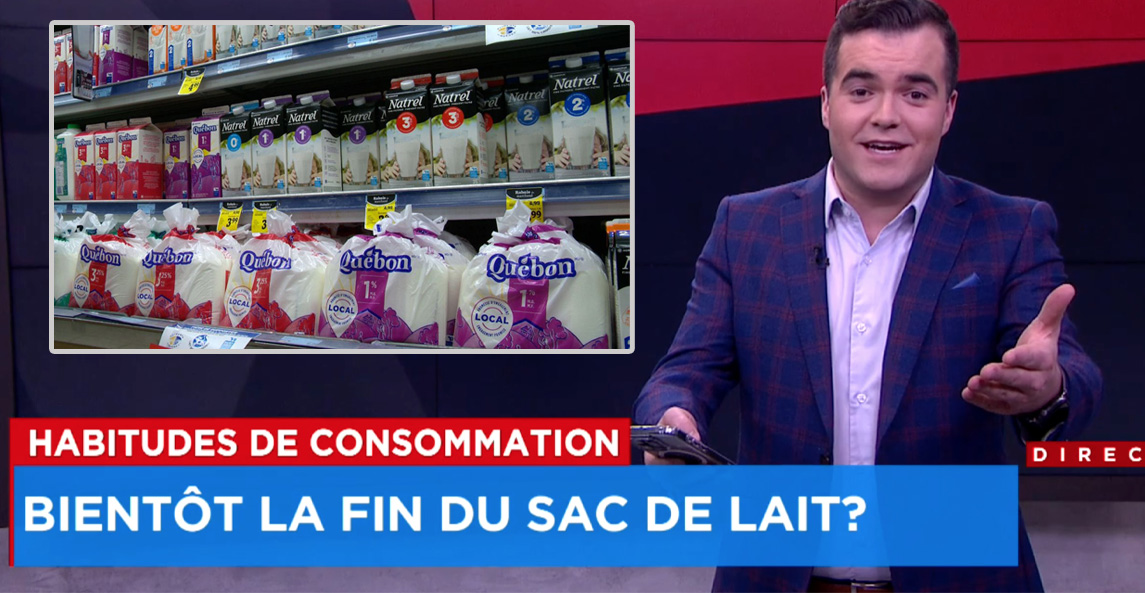 La fin des sacs de lait au Québec un changement d'habitudes de consommation